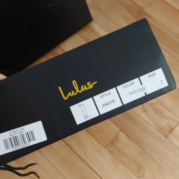 Black suede heels from lulus style so much yes - Picture 2 of 4